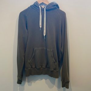 BUCK MASON Moss colored hoodie